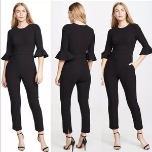 NWOT Black Halo Brooklyn 3/4-Bell-Sleeve Jumpsuit